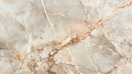 Fototapeta premium Natural marble texture with beige color and intricate mineral lines