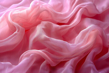 Obraz premium Pink Fabric Texture Pattern