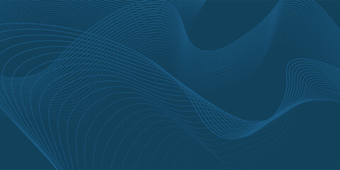 3D modern wave curve abstract presentation background. Luxury paper cut background.