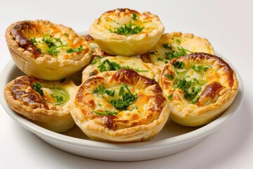 Savory Potato Pies with Creamy Cheese and Onions