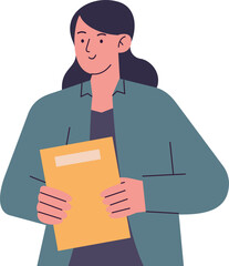 Teacher Illustration Simple