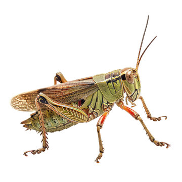 recommend clip art: Photo of Grasshopper isolated on transparent background