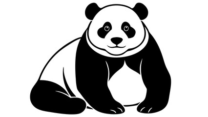 panda bear vector illustration art