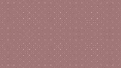 小さなキラキラ模様のキルティング風パターン背景、ブラウンカラー、アスペクト比16:9