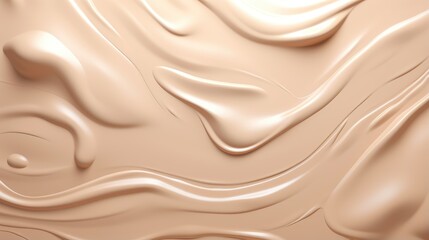 Detailed soft pastel peachy wave pattern background