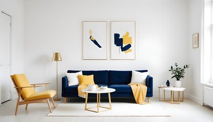 Photo interior modern design room 3d illustration