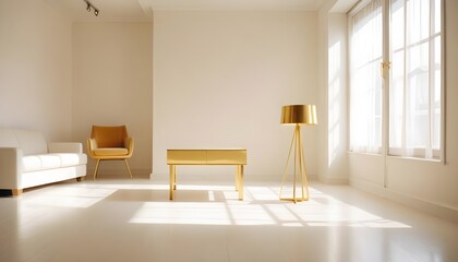 Photo interior modern design room 3d illustration
