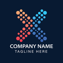 Letter 'X' logo design