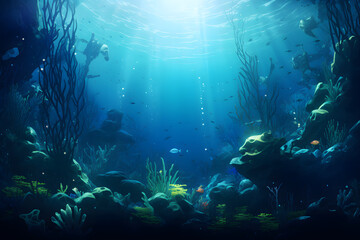 underwater wallpaper background, wallpaper