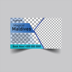 Web Free Maldives Flyer Templates - PhotoADKing
