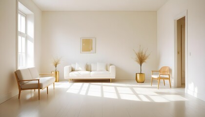 Photo interior modern design room 3d illustration