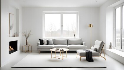 Photo interior modern design room 3d illustration