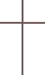 Religious Cross Vector Graphic 