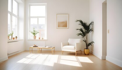 Photo interior modern design room 3d illustration