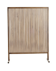 Folding screen isolated on white. Interior element