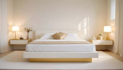 Photo interior modern design room 3d illustration