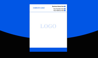 Creative and Modern Business Pad Template