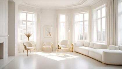 Photo interior modern design room 3d illustration