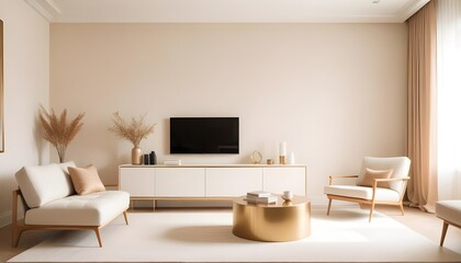 Photo interior modern design room 3d illustration