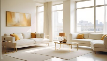 Photo interior modern design room 3d illustration