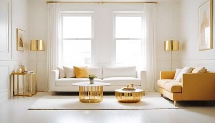 Photo interior modern design room 3d illustration