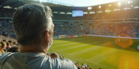 A man displays an extra six minutes during the football game.