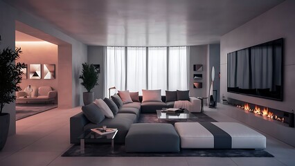 New Modern Living Room