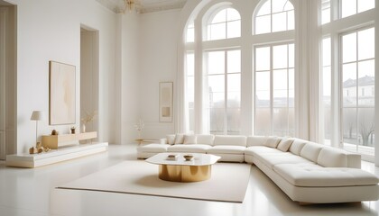 Photo interior modern design room 3d illustration