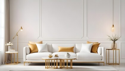 Photo interior modern design room 3d illustration