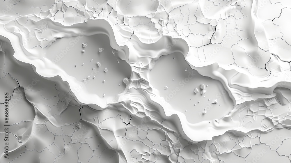 Poster a white 3d background with an abstract pattern texture