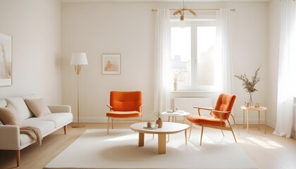 Photo interior modern design room 3d illustration