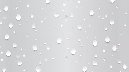 Gray Ink and Water Drops on White Background, Abstract Image, Texture, Pattern Background, Wallpaper, Background, Cell Phone Cover and Screen, Smartphone, Computer, Laptop, 9:16 and 16:9 Format - PNG