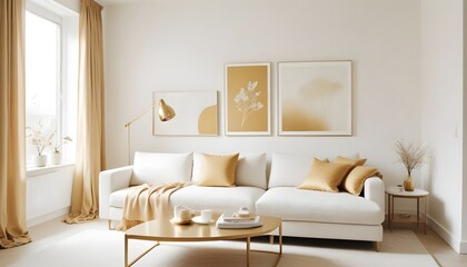 Photo interior modern design room 3d illustration