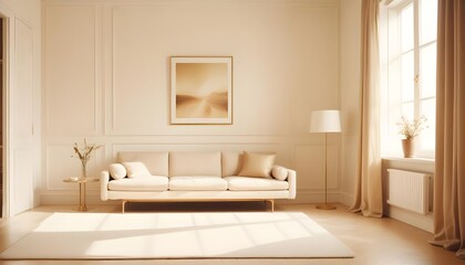 Photo interior modern design room 3d illustration