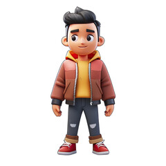 Fototapeta premium 3d character isolated on solid background