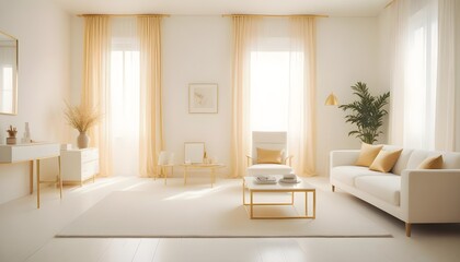 Photo interior modern design room 3d illustration