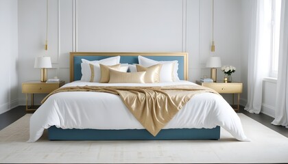 Photo interior modern design room 3d illustration