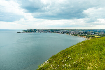 Kleine Wandertour zu den Old Harry Rocks vor den Toren der Hafenstadt von Swanage - Dorset - Vereinigtes Königreich