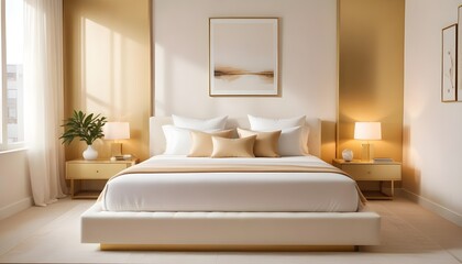 Photo interior modern design room 3d illustration