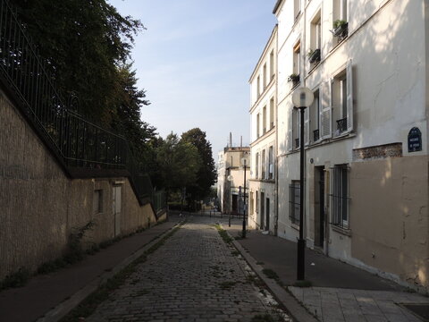 Passage de Pekin - Belleville - 20&egrave;me arrondissement - Paris - France