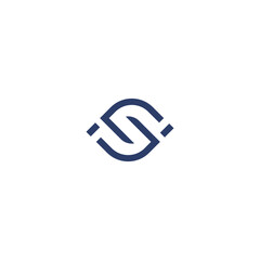 S  logo design template