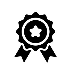 Badge, award - vector icon