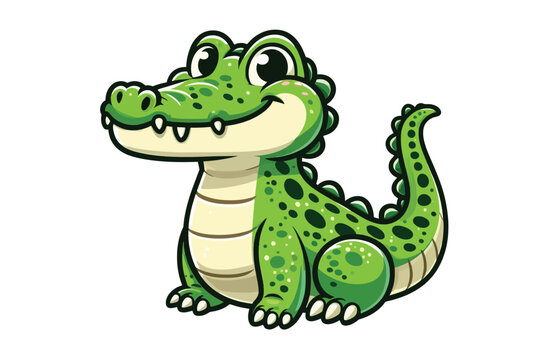 recommend clip art: crocodile vector silhouette illustration
