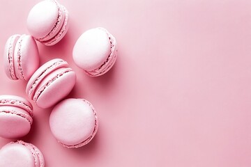 macaroons on table