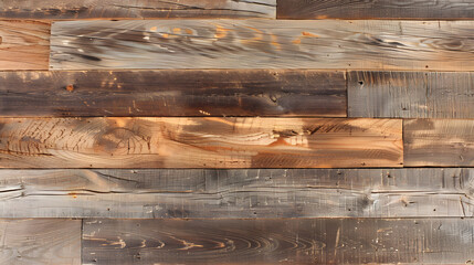smooth and distressed barn wood planks