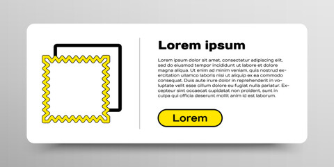 Obraz premium Line Textile fabric roll icon isolated on white background. Roll, mat, rug, cloth, carpet or paper roll icon. Colorful outline concept. Vector