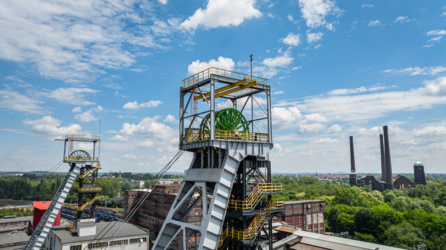 coal mining - mine shaft - Silesia - southern Poland