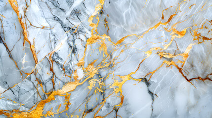 White porcelain marble textures with gold veining
