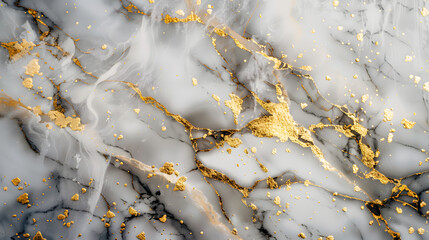 White porcelain marble textures with gold veining