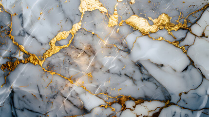 White porcelain marble textures with gold veining